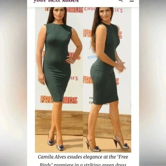 Oscar de la Renta Blue Silver & Vintage Sling Back Heels Open Toe Size 7.5 - Picture 2 of 11